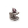 Grey Marble Holder for Glass or Cardboard Cones | Elegant Presentation