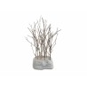 Customisable Natural Marble Base for Branches and Skewers