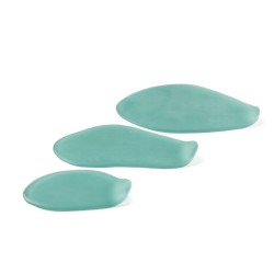 Opaline Green Glass Dishes with Sophisticated and Natural Design