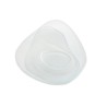 White Glass Plates - Natural Elegance and Marine Design