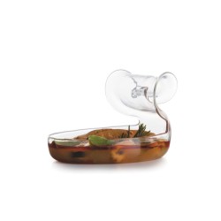 100% Chef Oval Glass Tin