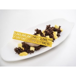 Molde de silicona Arabic Silicomold – Diseño de cenefa refinada