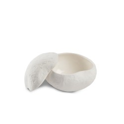 Nature Mimetic Dish Matt White 600 ml for Professional Use