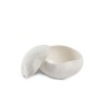Nature Mimetic Dish Matt White 600 ml for Professional Use