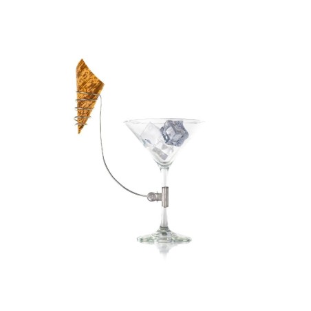 Pinza con soporte para conos para copas y platos