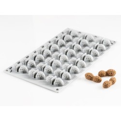 Molde de silicona Cacahuete para snacks y guarniciones | 100% Chef
