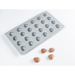 Molde de silicona Castaña para piezas miméticas | 100% Chef