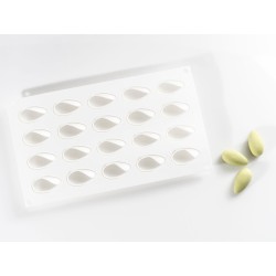 Molde de silicona Gota para tuilles | 100% Chef