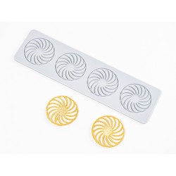 Molde de silicona Rodeo Silicomold – Diseño de rosetón resistente